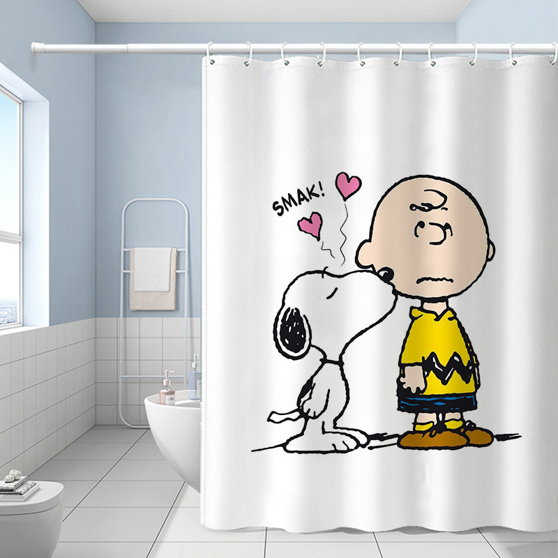 Cortină de duș cu desene animate, material: rășină diamant, stil: modern minimalist, marcă: Alta, neimportată