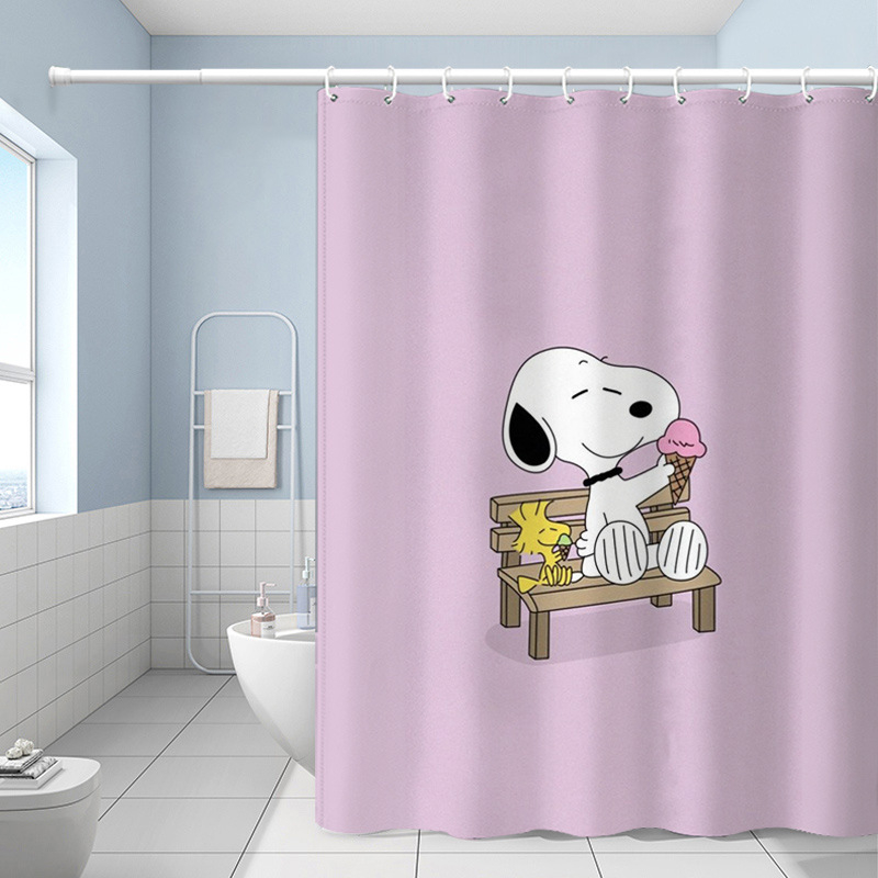 Cortină de duș cu desene animate, material: rășină diamant, stil: modern minimalist, marcă: Alta, neimportată