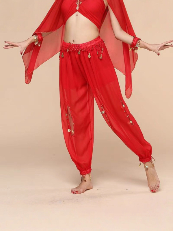 Панталони за танц на корема, унисекс, спандекс, пролет 2025, подходящи за възраст 35–39 г