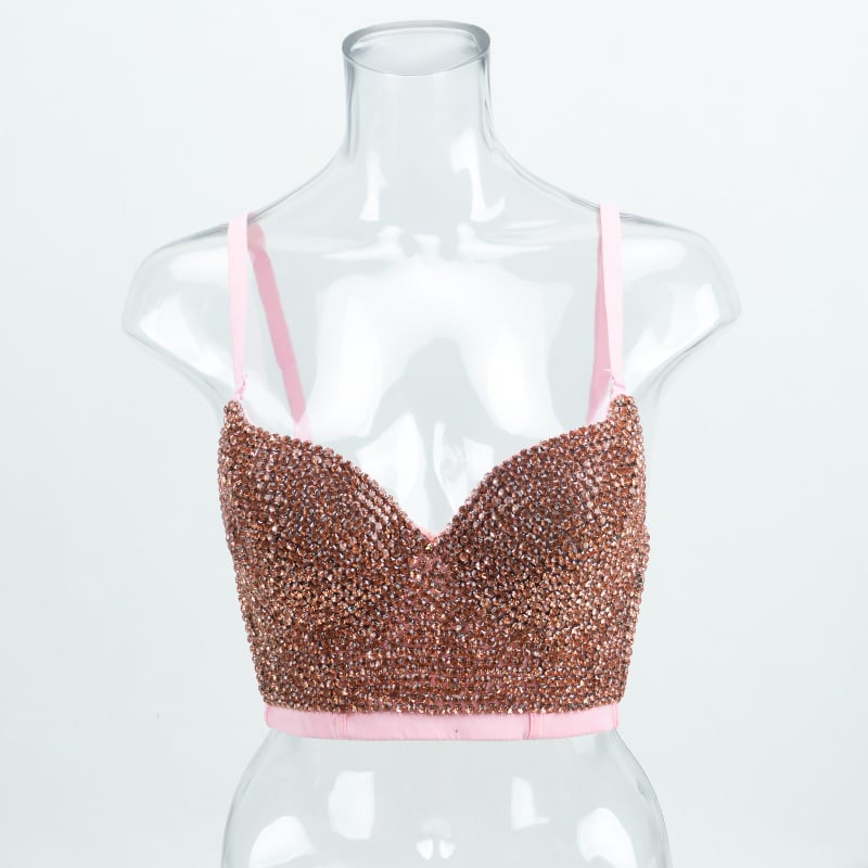 Sutien pentru dansul burții cu oase de pește, bretele detașabile, închidere la spate cu cinci rânduri de capse, material principal poliester, căptușeală poliester