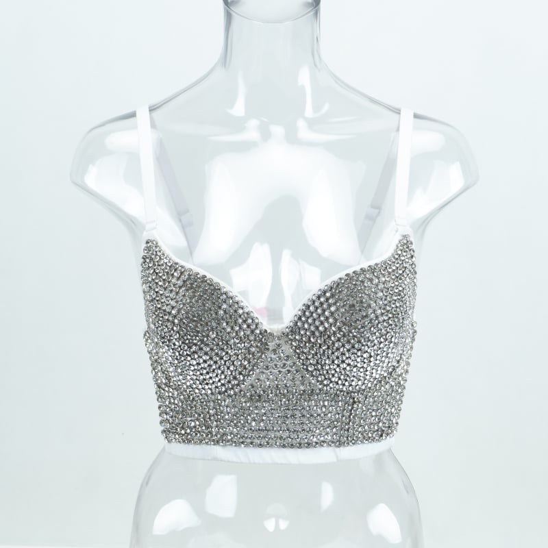 Sutien pentru dansul burții cu oase de pește, bretele detașabile, închidere la spate cu cinci rânduri de capse, material principal poliester, căptușeală poliester