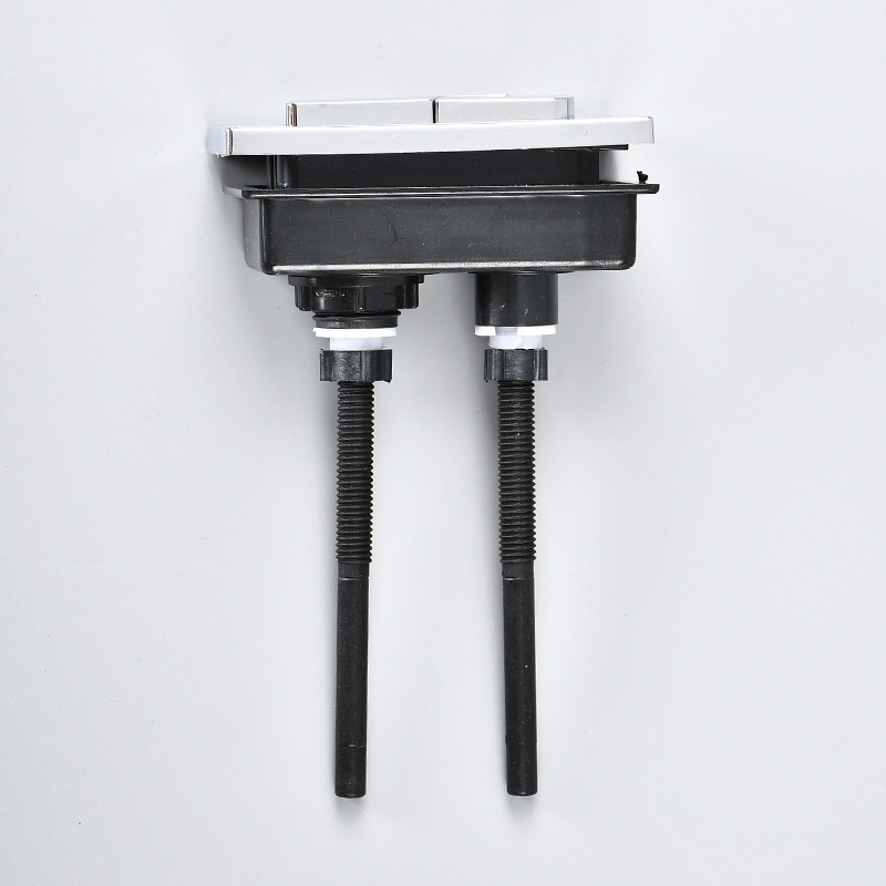 Gumb za spremnik toaleta, dvostruki pritisak za univerzalno ispiranje, elektroplatirani završni sloj, OEM, za montažu