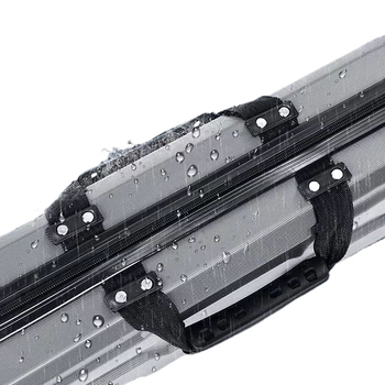 Új merev héjú horgászbot táska, téglalap alakú vízálló tároló doboz