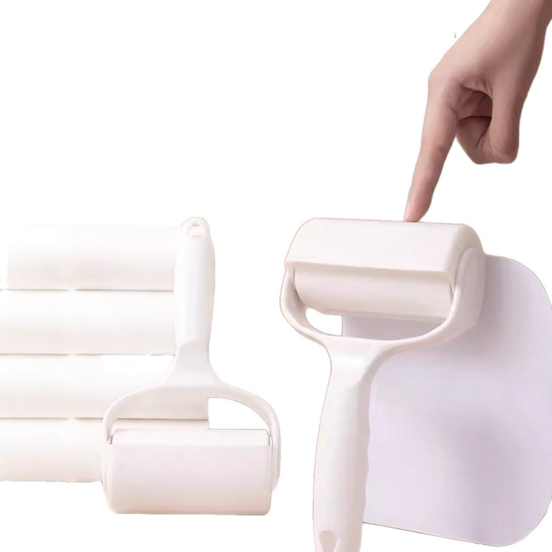 Ljepljivi valjak za uklanjanje dlaka s zamjenjivim jezgrom, periv, moderan minimalistički dizajn