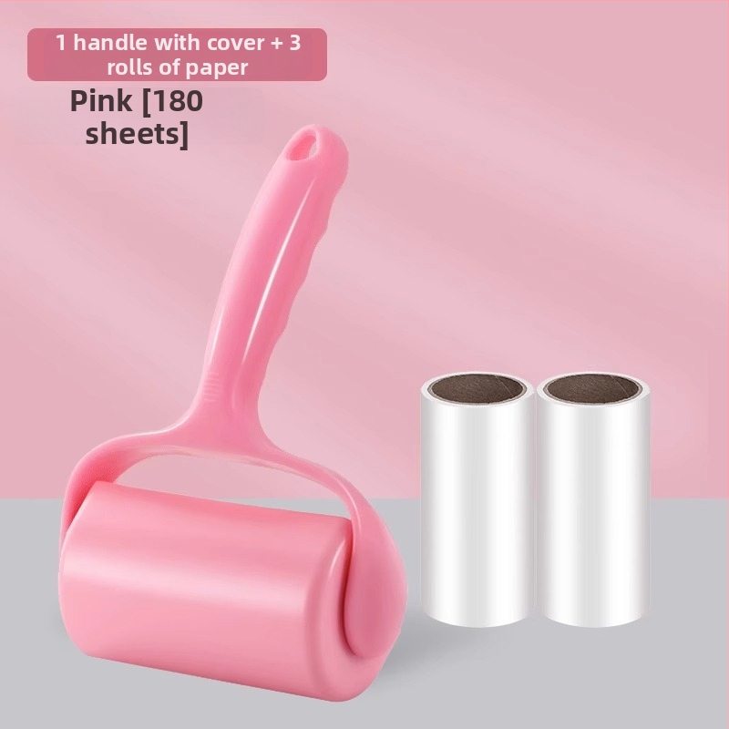 Ljepljivi valjak za uklanjanje dlaka s zamjenjivim jezgrom, periv, moderan minimalistički dizajn