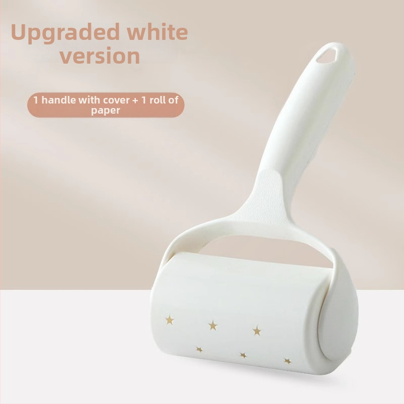 Ljepljivi valjak za uklanjanje dlaka s zamjenjivim jezgrom, periv, moderan minimalistički dizajn