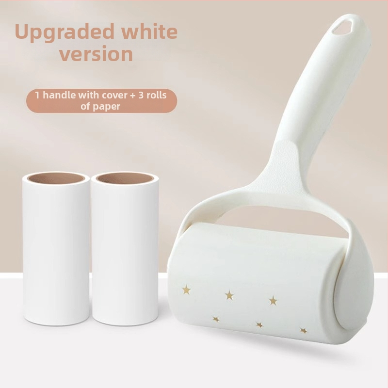 Ljepljivi valjak za uklanjanje dlaka s zamjenjivim jezgrom, periv, moderan minimalistički dizajn