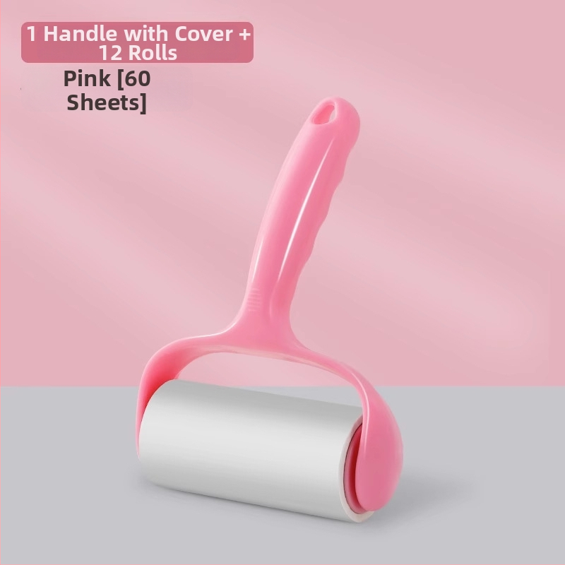 Ljepljivi valjak za uklanjanje dlaka s zamjenjivim jezgrom, periv, moderan minimalistički dizajn