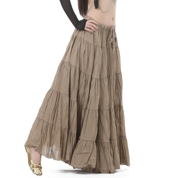 Has-táncra szánt tribál len szoknya – 100% len, bélés lenből, néptánc ruházat