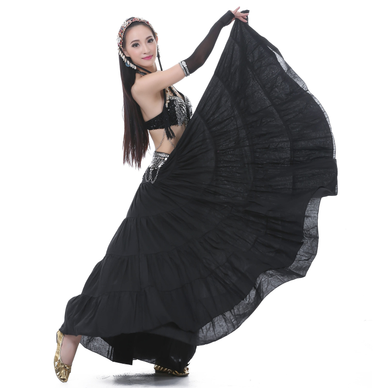 Has-táncra szánt tribál len szoknya – 100% len, bélés lenből, néptánc ruházat