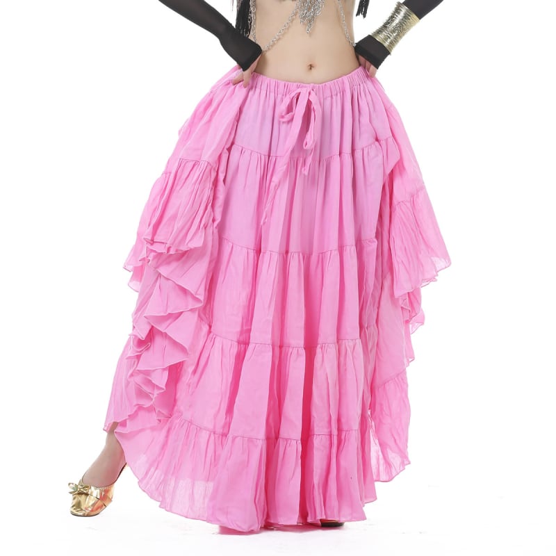 Has-táncra szánt tribál len szoknya – 100% len, bélés lenből, néptánc ruházat