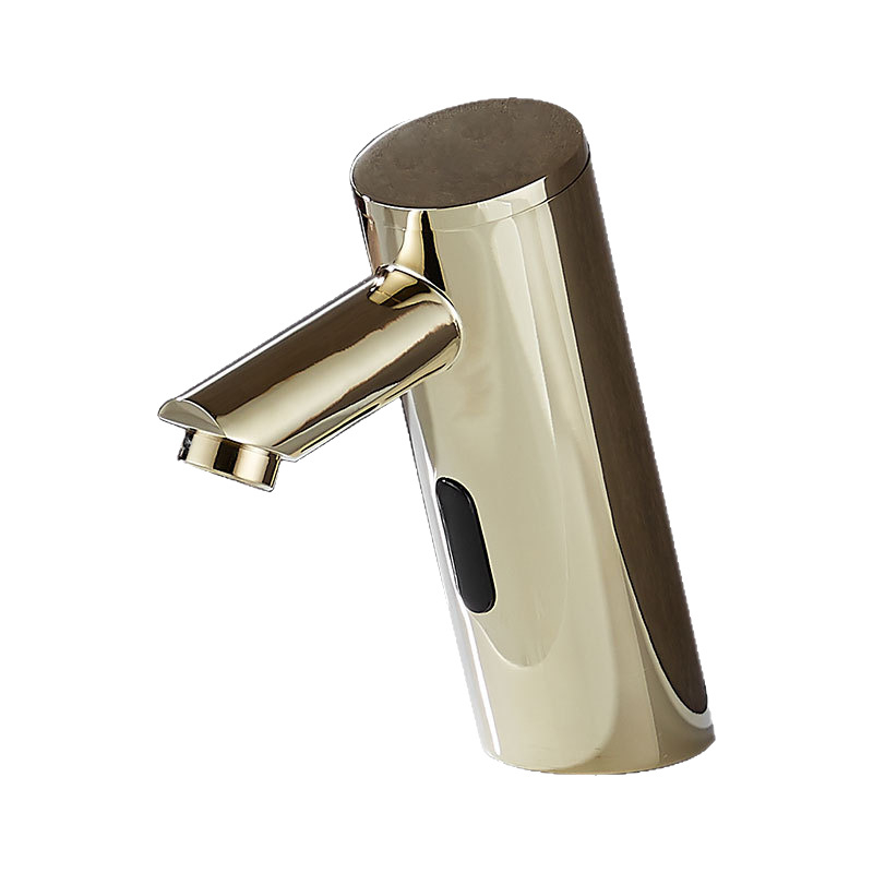 Indukciós szenzoros mosdócsap meleg- és hideg vízhez, réz testtel, egycsöves csatlakozás, G1/2