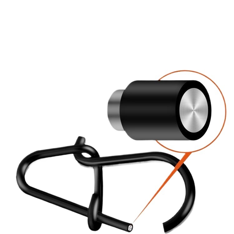 Vasból készült megerősített egycsatlakozós gyorskioldó horgászcsatlakozó (Model F98HSM56HJMH99)