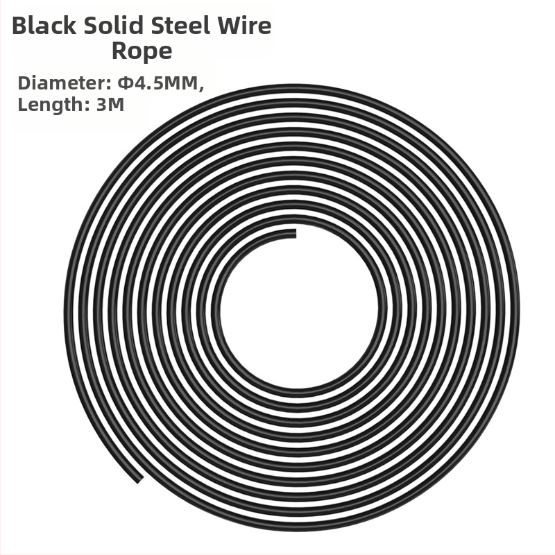 Accesorii pentru săritură cu coarda, frânghie din silicon/PVC, 3 m frânghie de rezervă pentru echipament de fitness