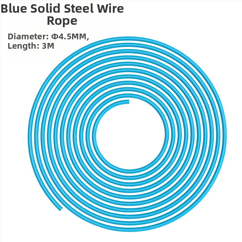 Accesorii pentru săritură cu coarda, frânghie din silicon/PVC, 3 m frânghie de rezervă pentru echipament de fitness