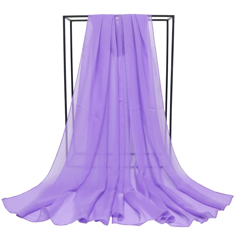 Georgette šal za plesne treninge, brzo sušenje, zaštita od sunca i prašine, ljeto, podrijetlo Zhejiang (Yiwu, Jinhua)