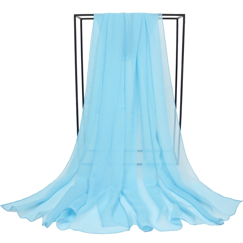 Georgette šal za plesne treninge, brzo sušenje, zaštita od sunca i prašine, ljeto, podrijetlo Zhejiang (Yiwu, Jinhua)