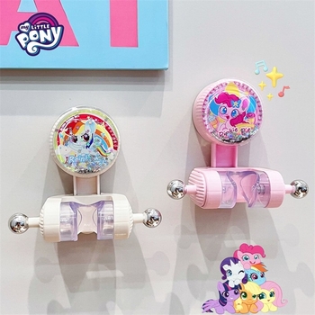 Gyerekeknek készült zuhanytartó szívófejes kivitel, mozgatható konzol, fúrás nélküli telepítés, strapabíró fürdőszobai rögzítés, virágos dizájn