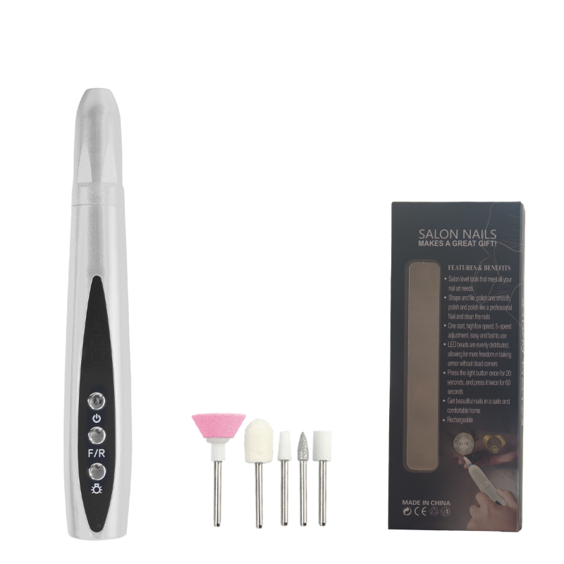 Φορητό 2 σε 1 εργαλείο περιποίησης νυχιών με λαμπτήρα – ηλεκτρικός λιμάρισμα νυχιών και αφαίρεση νεκρού δέρματος (Μοντέλο 8816, Προέλευση: Zhejiang, Μάρκα: Άλλοι, Εγχώρια μάρκα)