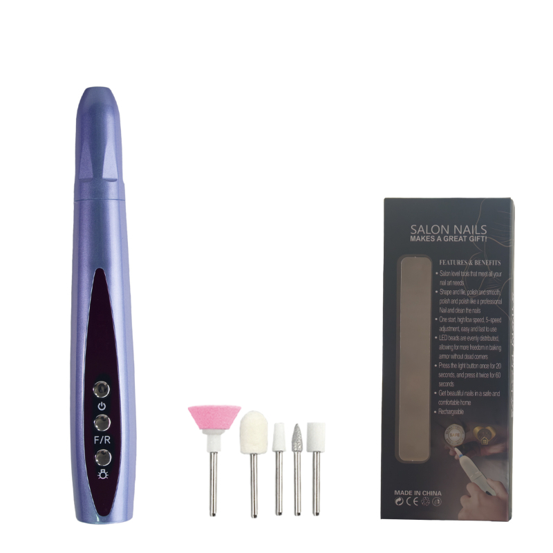 Φορητό 2 σε 1 εργαλείο περιποίησης νυχιών με λαμπτήρα – ηλεκτρικός λιμάρισμα νυχιών και αφαίρεση νεκρού δέρματος (Μοντέλο 8816, Προέλευση: Zhejiang, Μάρκα: Άλλοι, Εγχώρια μάρκα)