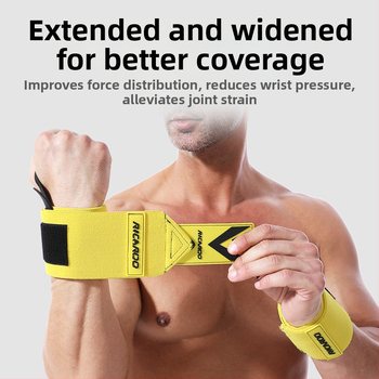 Ricardo najlon narukvica za zglob za odrasle – traka za dizanje utega, sprječava uvrtanje