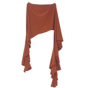 Колан за танц на корема Crystal Cotton плат, полиестер 95%, едноцветен модел, за възрастни жени