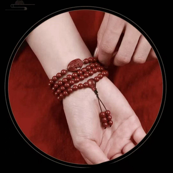 Cinnabar gravírozott karkötő – uniszex, eredeti dizájn, állatöv motívum