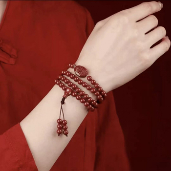 Cinnabar gravírozott karkötő – uniszex, eredeti dizájn, állatöv motívum