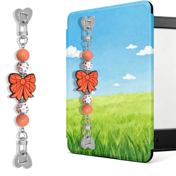 Pandantiv pentru telefon cu funda perlată - plastic/rășină, fabricat parțial manual, Primăvara 2025, model 15431009