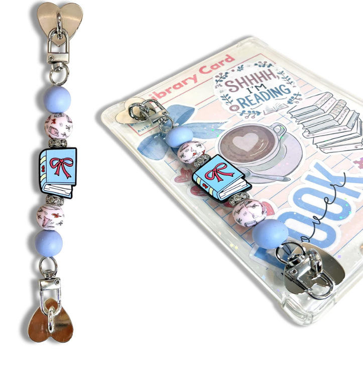 Pandantiv pentru telefon cu funda perlată - plastic/rășină, fabricat parțial manual, Primăvara 2025, model 15431009