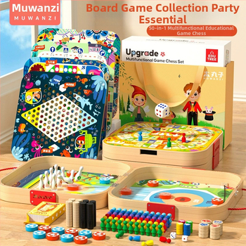 Drvena višefunkcionalna društvena igra: šah, dama i Ludo na jednoj ploči – materijal: drvo; kategorija: društvena igra; dobna skupina: 4–6, 7–14, 15–35; pakiranje: šarena kutija