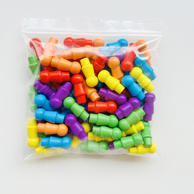 Drveni višefunkcionalni set društvenih igara za djecu: uključuje tic-tac-toe, dama, gomoku i kineski šah; multifunkcionalni stolni set za uzrast 4–6 godina