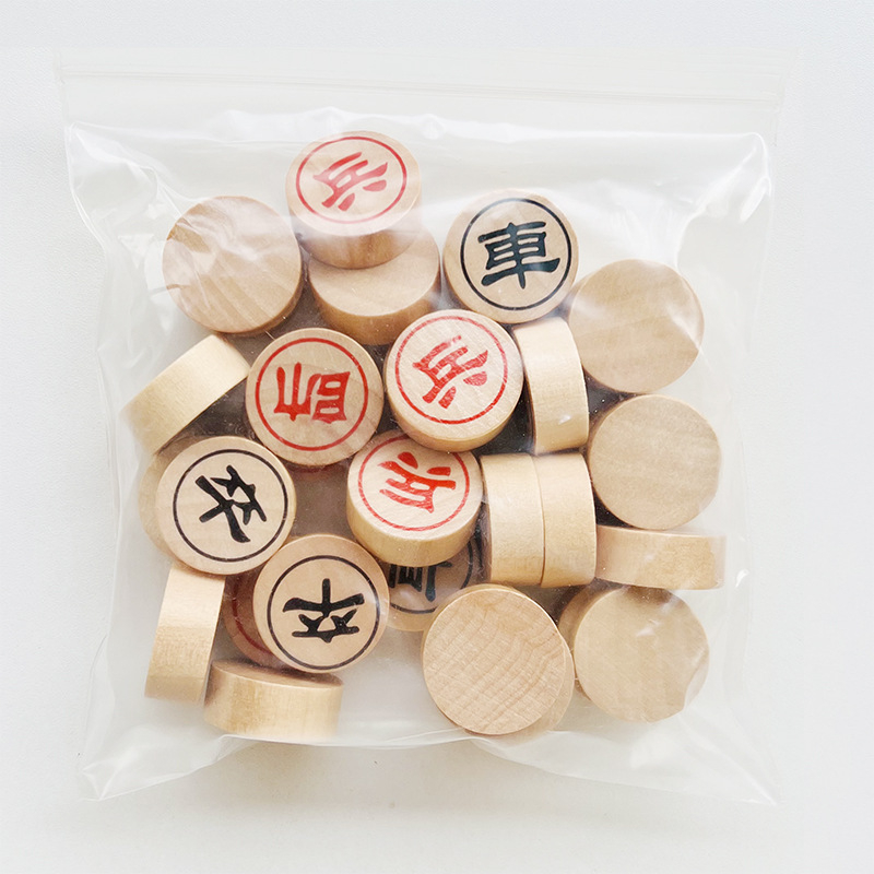 Drveni višefunkcionalni set društvenih igara za djecu: uključuje tic-tac-toe, dama, gomoku i kineski šah; multifunkcionalni stolni set za uzrast 4–6 godina