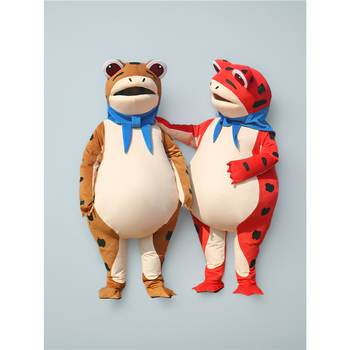 Надуваем костюм жаба кукла за изпълнения — аниме косплей, акрилна материя, 95%+ съдържание, мъжки, лято 2022