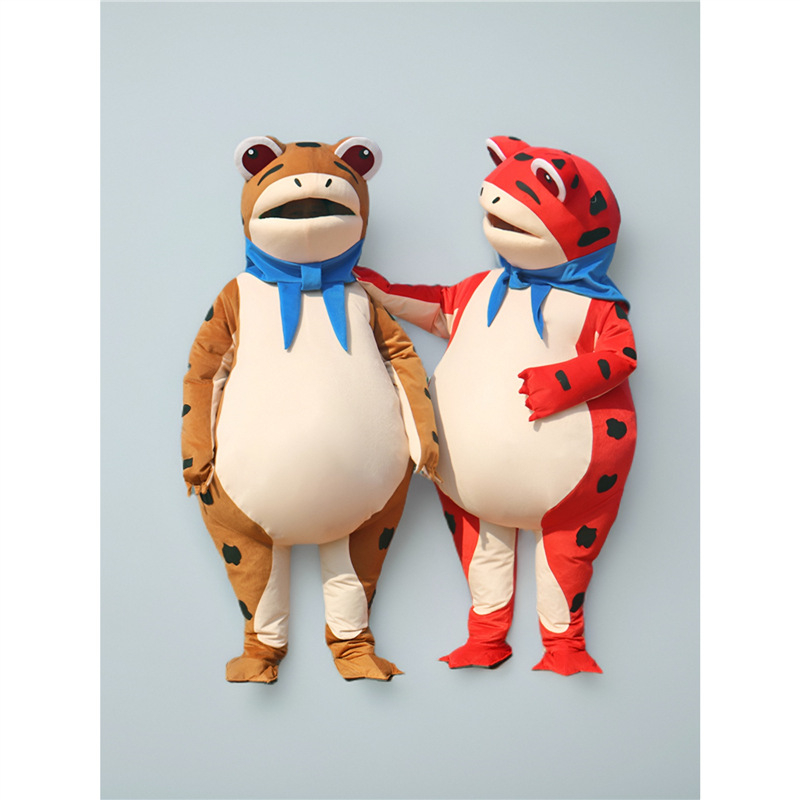 Надуваем костюм жаба кукла за изпълнения — аниме косплей, акрилна материя, 95%+ съдържание, мъжки, лято 2022