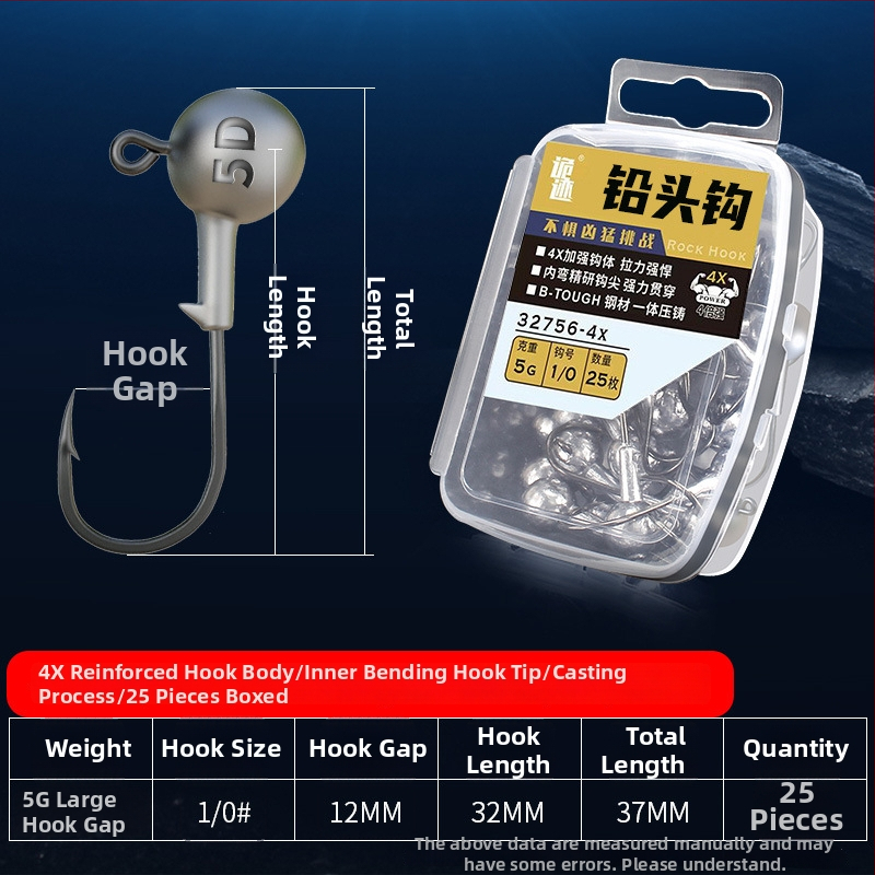 Aohu kuka s olovnom glavom broj 1, 50 kom, ribolov na jezeru