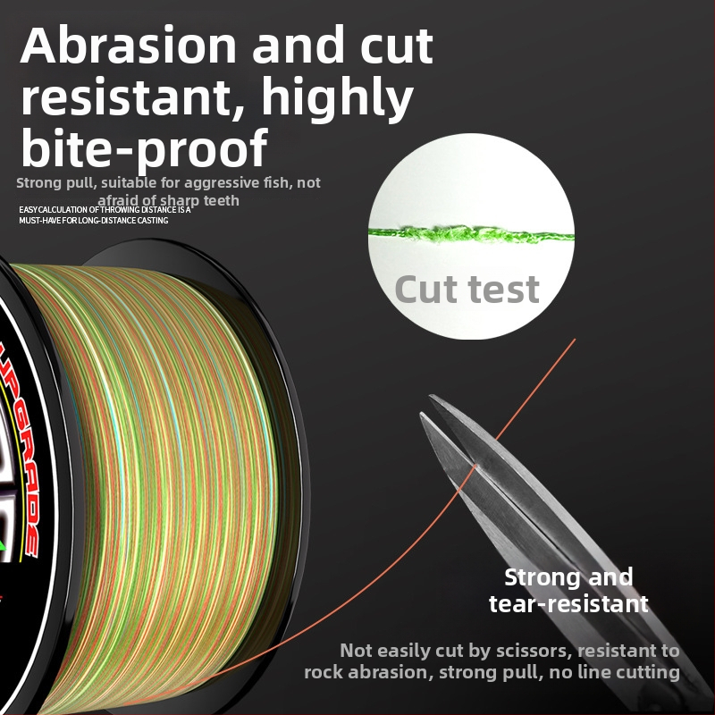 BKUMAN Hlavná rybárska línia, PE vlasec, nosnosť 3–33 kg, 100 kusov v krabici