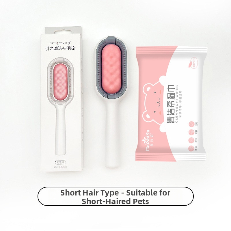 Štetka na odstraňovanie srsti pre domáce zvieratá – ABS materiál, licencovateľná súkromná značka, balenie 45, Značka: Pet has gravity