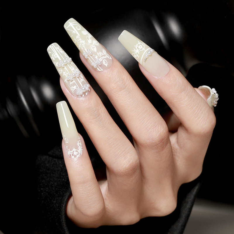 Πλακέτα εκτύπωσης νυχιών από ανοξείδωτο χάλυβα με σχέδιο δαντέλας, πεταλούδας και λουλουδιών σε φιδίνο μοτίβο; ανοξείδωτος χάλυβας; 50 g; διάρκεια ζωής 3 χρόνια