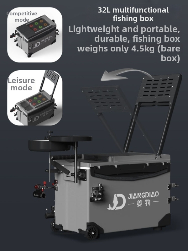 Rybárska krabička Ginger Fishing - PP materiál, kapacita 25-32