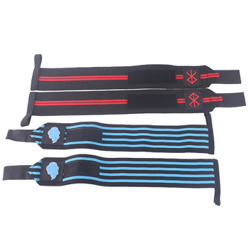 Naramnica za zapešće s podesivim trakama za dizanje tegova – poliester i elastan, zaštita zapešća