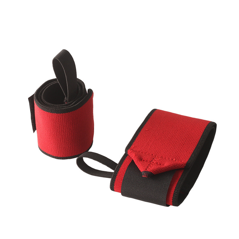 Naramnica za zapešće s podesivim trakama za dizanje tegova – poliester i elastan, zaštita zapešća