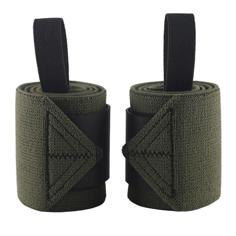 Naramnica za zapešće s podesivim trakama za dizanje tegova – poliester i elastan, zaštita zapešća