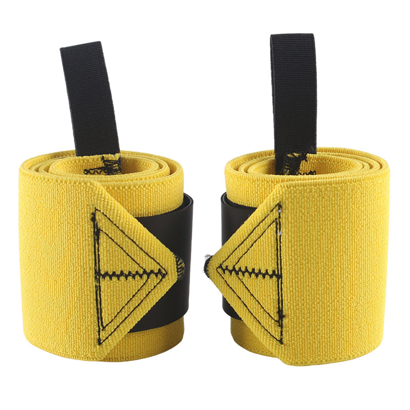Naramnica za zapešće s podesivim trakama za dizanje tegova – poliester i elastan, zaštita zapešća