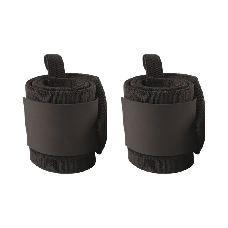 Naramnica za zapešće s podesivim trakama za dizanje tegova – poliester i elastan, zaštita zapešća