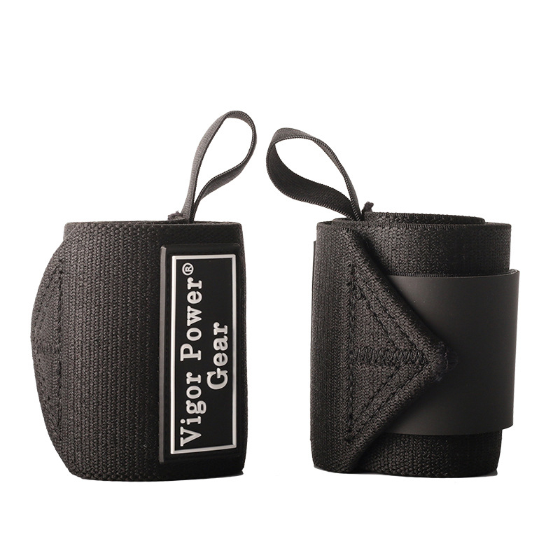 Naramnica za zapešće s podesivim trakama za dizanje tegova – poliester i elastan, zaštita zapešća