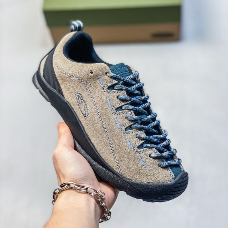 Обувки за трейл и походи с набук върх, мрежеста подплата, EVA стелка и гумено ходило