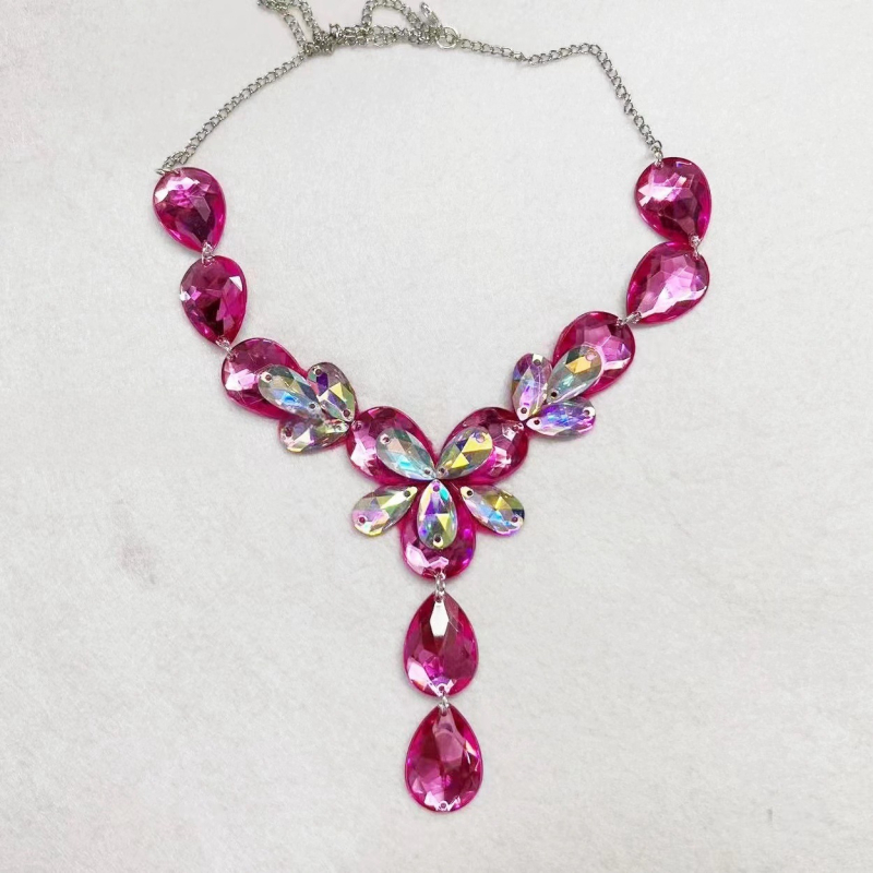 Комплект за танц на корема с ръчно бродиран сутиен и пискюли, три части, унисекс, плат Спандекс, пускане през пролетта 2025