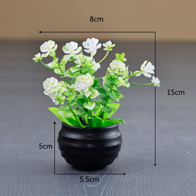 Umjetni bonsai od eukaliptusa — plastika, injekcijsko oblikovanje, sorta eukaliptus, marka Thousand rhymes flower art