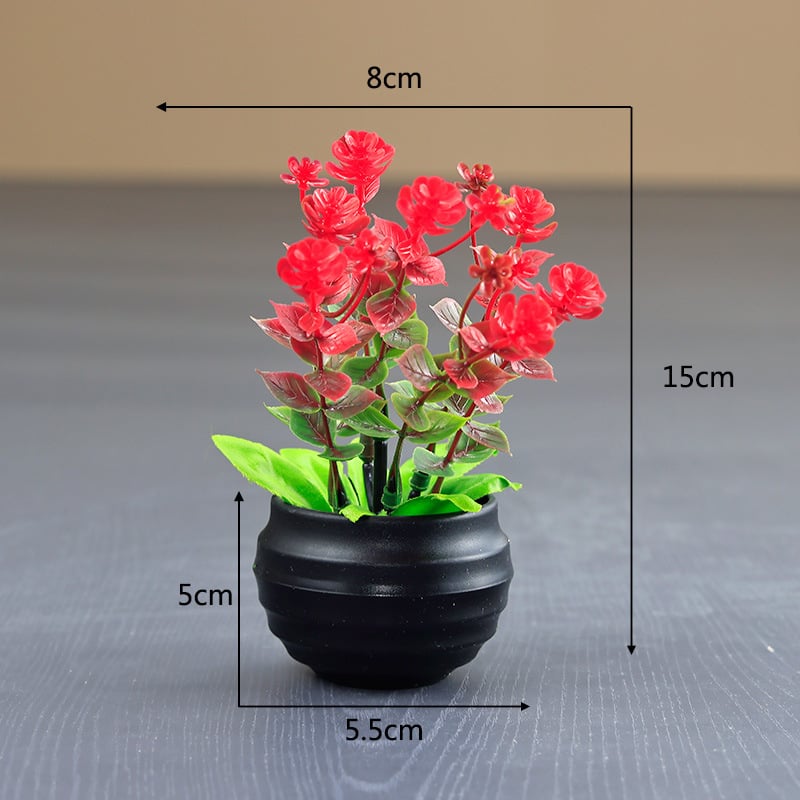 Umjetni bonsai od eukaliptusa — plastika, injekcijsko oblikovanje, sorta eukaliptus, marka Thousand rhymes flower art